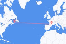 Flyg från Sydney, Kanada till Rodez, Frankrike
