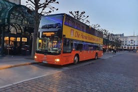 City tour de Hamburgo em um ônibus de dois andares Hopp on / Hopp off day ticket