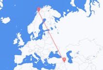 Flyrejser fra Urmia til Narvik