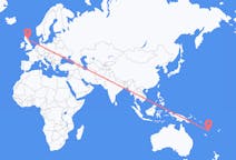 Flyreiser fra Port Vila, til Dundee