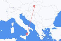 Flyg från Reggio di Calabria till Budapest