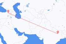 出发地 印度巴特那目的地 土耳其卡爾斯的航班