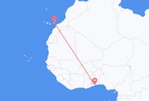 Flights from Lomé to Ajuy