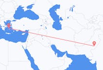 出发地 巴基斯坦巴哈瓦尔布尔目的地 希腊米科诺斯的航班