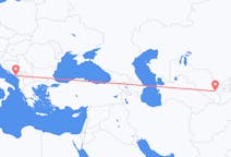 Vols de Samarcande à Tivat