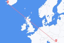 Flyreiser fra Beograd, til Reykjavík