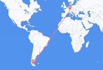 Flüge von Punta Arenas, Chile nach Friedrichshafen, Deutschland