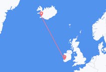 Flyrejser fra Killorglin, Irland til Reykjavík, Island
