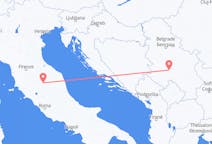 Flights from the city of Perugia to the city of Kraljevo