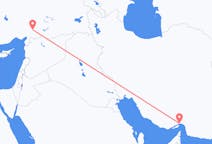 Flüge von Bandar Abbas, der Iran nach Kahramanmaraş, die Türkei
