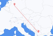Flyreiser fra Paderborn, til Skopje