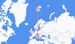 Flights from Foggia to Svalbard