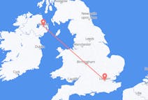 Flyrejser fra London til Belfast
