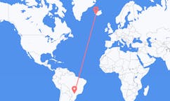 Flyreiser fra Londrina, Brasil til Reykjavík, Island