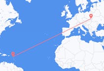 Flyreiser fra Antigua, til Rzeszow