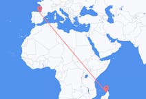 Flyreiser fra Nosy Be, Madagaskar til Vitoria, Spania