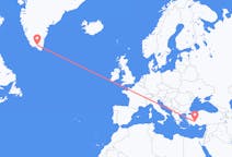 出发地 格陵兰纳萨尔苏克目的地 土耳其厄斯帕爾塔的航班