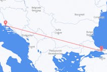 Flyreiser fra Istanbul, til Split