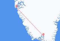 Voli da Nuuk a Narsarsuaq