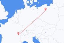 Flüge von Bydgoszcz, nach Genf