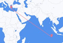 Flyrejser fra Home Island til Iraklio