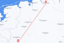 Flyreiser fra Hamburg, til Köln