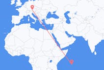 Flyrejser fra Mahé (Indien) til Salzburg