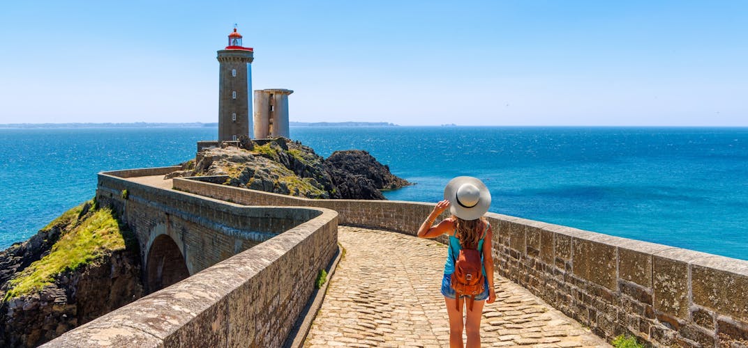 Photo of Lighthouse of Petit Minou in Plouzane, Brittany- France, near Brest