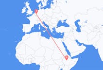 Flyreiser fra Addis Abeba, til Maastricht