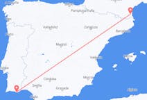 Loty z dystryktu Faro, Portugalia do Perpignan, Francja
