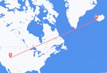 Flyreiser fra Salt Lake City, til Reykjavík