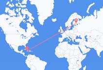 Flyrejser fra Montego Bay, Jamaica til Savonlinna, Finland