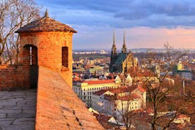 View on the old town of Brno, Czech Republic.