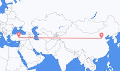 Lennot Shijiazhuangista, Kiina Nevşehiriin, Turkki
