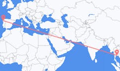 Flyreiser fra Pattaya, Thailand til Vigo, Spania
