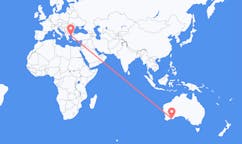 Flyrejser fra Esperance, Australien til Lemnos, Grækenland