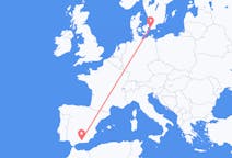 Lennot Malmöstä, Ruotsi Granadaan, Espanja