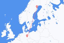 Voos de Skellefteå, Suécia para Lípsia, Alemanha
