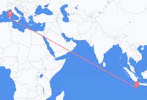 Flyrejser fra Shire of Christmas Island til Cagliari