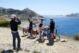 Excursão terrestre de bicicleta elétrica de Marselha ao Parque Nacional de Calanques