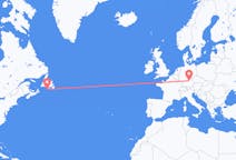 Flights from Saint-Pierre to Nuremberg
