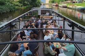 Groningen terrassebåtturopplevelse med en koselig bar: 3 timer