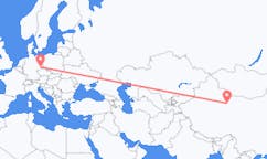 Flyreiser fra Dunhuang, Kina til Dresden, Tyskland