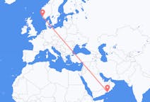 Flights from Salalah to Stavanger
