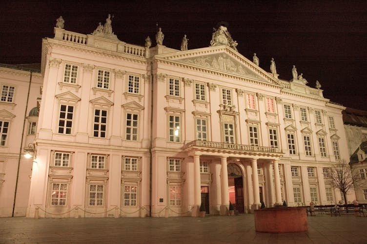 photo of view of Priamate Palace, Bratislava.