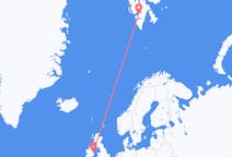 Flyreiser fra Dublin, til Svalbard