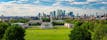 Panorama Cityscape View from Greenwich, London, England, UK.