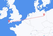 Flyreiser fra Newquay, til Berlin