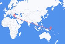 Flights from Rabaul to Rhodes