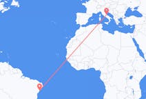 Flyreiser fra Aracaju, Brasil til Pescara, Italia
